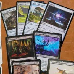 Mono BLACK God Power Level 3 Custum Commander Magic Deck with Many MTG Rares ! - Image 5