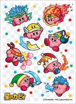 Ensky Character Sleeve Kirby of the Stars Copy Ability EN-211 - Image 1