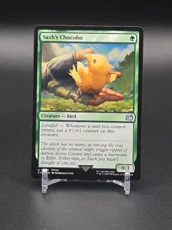 MTG Magic The Gathering Final Fantasy TCG Sazh's Chocobo 0200 - Image 1