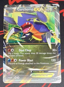 Pokemon TCG Garchomp EX XY09 Black Star Promo Holofoil - Image 1