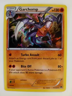 Garchomp 70/122 XY Breakpoint Rare Holo NM Pokemon TCG - Image 1