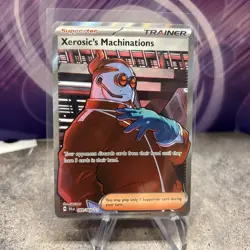Xerosic's Machinations 089/064 Full Art NM/M Shrouded Fable Pokemon Card - Image 1