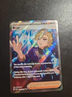 Briar - 163/142 - Pokemon Stellar Crown Full Art Ultra Rare NM - Image 1