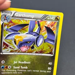 Pokemon TCG Garchomp 91/124 Holo Rare Dragons Exalted LP+ - Image 3