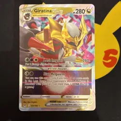 Pokemon TCG Lost Origin Giratina VSTAR 131/196 Ultra Rare - Image 1