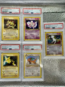 Pokemon Movie 1999 Star Promo’s Sequential Set + Mew PSA 1 + Perfect Order ETB - Image 1