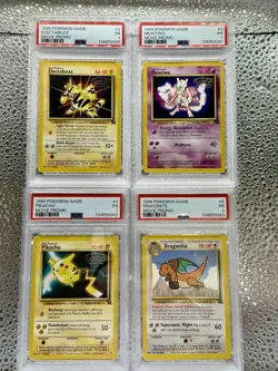 Pokemon Movie 1999 Star Promo’s Sequential Set + Mew PSA 1 + Perfect Order ETB - Image 3