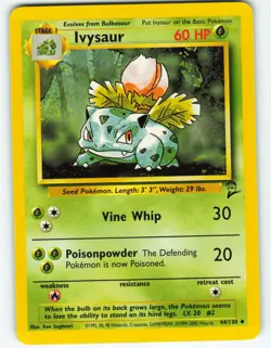 Ivysaur - 44/130 Base Set 2 - Pokemon TCG - 2000 - Image 1