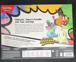 Pokemon Ascended Heroes First Partner Deluxe Pin Collection Sealed New - Image 2