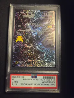 Pokemon Celebrations Zekrom 114/114 Classic Collection PSA Mint 9 English - Image 2