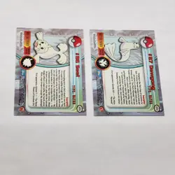 1999 Topps Pokemon Series 2 SEEL #86 & DEWGONG #87 - Blue Logo - NM+ - Image 4