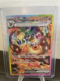 Flareon EX 146/131 Special Illustration Rare Prismatic Evolutions Pokemon TCG NM - Image 1