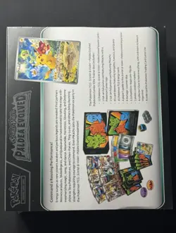 Pokemon Center PC Paldea Evolved Elite Trainer Box ETB SEALED Perf Fit Acrylic - Image 5