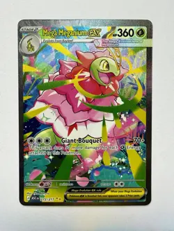 Pokemon Mega Meganium EX SIR 272/217 Ascended Heroes English Mint Condition TCG - Image 1