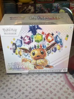 Pokemon Prismatic Evolutions ETB Elite Trainer Box Brand New Factory Sealed - Image 1