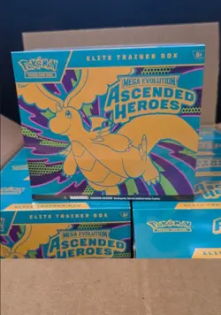 Pokemon Ascended Heroes Elite Trailer Box Case Of 10 new and sealed - Image 3