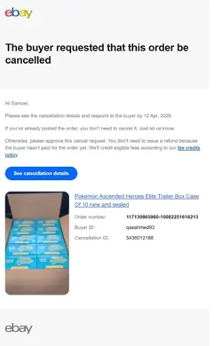Pokemon Ascended Heroes Elite Trailer Box Case Of 10 new and sealed - Image 4