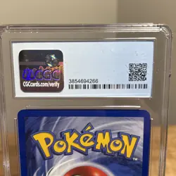 Pokemon TCG Vulpix Base Set 68/102 Regular Unlimited Graded CGC 7.5 VTG 1999 - Image 5