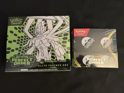 Perfect Order Pokemon Center ETB & Perfect Order Booster Box - NEW SEALED - Image 1