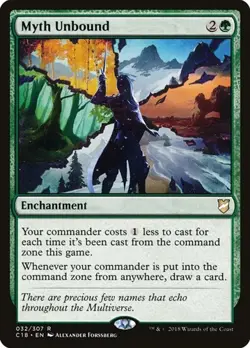 Myth Unbound Commander 2018 MP MTG - Image 1