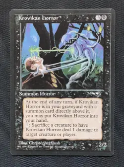 MTG Krovikan Horror Alliances Unplayed Magic The Gathering - Image 1