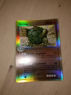 Grolem Carte 5/97 Pokemon Ex Dragon Reverse Rare Trading Card 2004 FR - Image 2