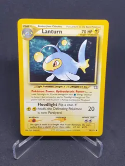 Lanturn Pokemon Card TCG 38/111 - Neo Genesis - - Image 1