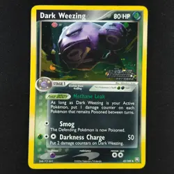Dark Weezing 42/109 Holo - Team Rocket Returns - Pokemon Card - Image 1