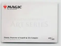 MTG Modern Horizons 2 Art Series Titania, Protector Of Argoth x1 NM 43/81 - Image 2