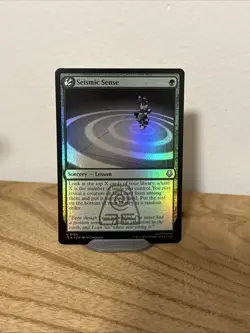 Seismic Sense (Foil) - Avatar - NM - Uncommon - Sorcery Lesson - MTG - Image 1