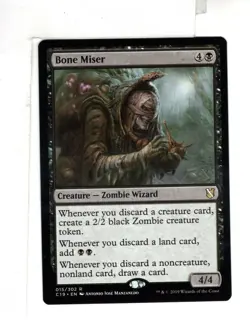 MTG SkeenAB Bone Miser from Commander 2019. NM. - Image 1