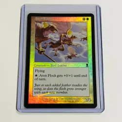 2001 Magic: The Gathering ODYSSEY Aven Flock FOIL 8/350 NM - Image 1