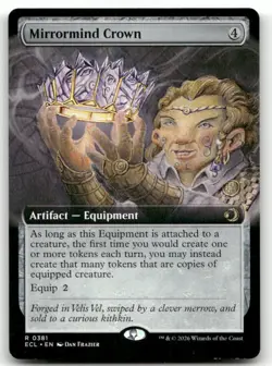 Mirrormind Crown (Extended Art) #381 (NM) ECL Magic MTG - Image 1
