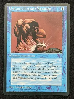 MTG Magic The Gathering FBB Unstable Mutation GERMAN NM - Image 1