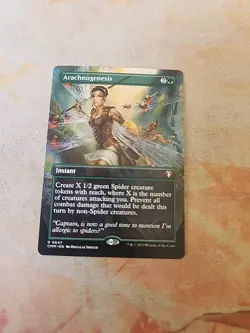 Arachnogenesis Borderless Commander Masters MTG NM - Image 1