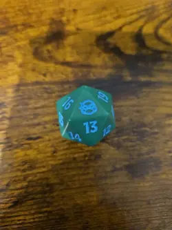 MTG TMNT Spindown Die Blue/Leonardo - Image 1