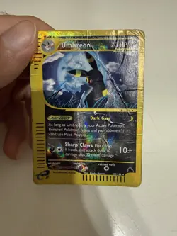 Umbreon 32/144 Reverse Holo EX Skyridge 2003 Damaged/Hp Rare Vintage Pokemon - Image 1