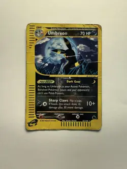 Umbreon 32/144 Reverse Holo EX Skyridge 2003 Damaged/Hp Rare Vintage Pokemon - Image 2