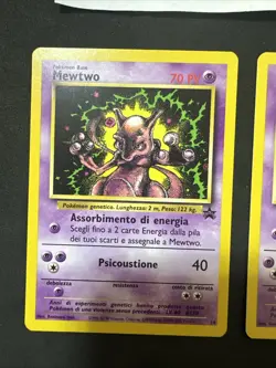 Pokemon Card X2 Mewtwo 14-Promo-Ita-No Holo-Nm! - Image 2