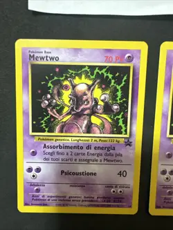 Pokemon Card X2 Mewtwo 14-Promo-Ita-No Holo-Nm! - Image 3