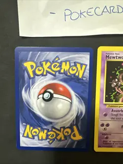 Pokemon Card X2 Mewtwo 14-Promo-Ita-No Holo-Nm! - Image 4