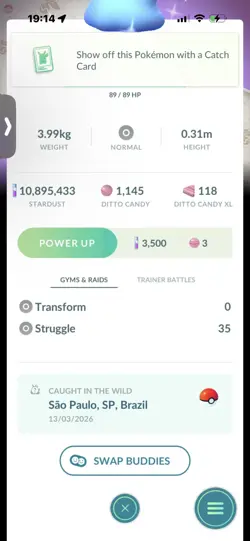 Pokemon Go Shiny Ditto Hat ( Background) - Image 2