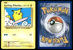 Surfing Pikachu 111/108 Evolutions EVO Secret Rare Pokemon LP - Image 3