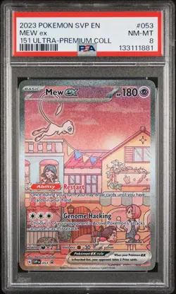 2023 Pokemon Svp En-Sv Black Star Promo 053 Mew Ex 151 Ultra-Premium Coll - PSA - Image 1