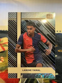 2024 Leaf Pro Set Lamine Yamal Promo Shock #PSB-4 - Image 1
