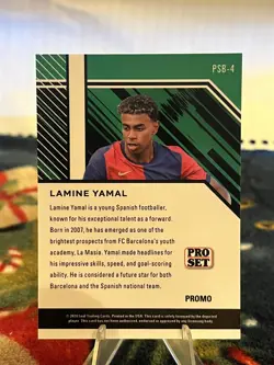 2024 Leaf Pro Set Lamine Yamal Promo Shock #PSB-4 - Image 2