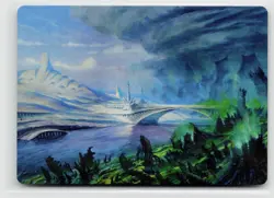 MTG Modern Horizons 2 Art Series Goldmire Bridge x1 NM 74/81 - Image 1