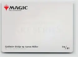 MTG Modern Horizons 2 Art Series Goldmire Bridge x1 NM 74/81 - Image 2