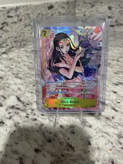 One Piece Nico Robin SR EB03-055 extra booster Heroines Alt Art English - Image 1