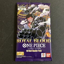One Piece Tcg OP-10 Royal Blood Booster Pack Lot Of 6 ENGLISH Direct From Bandai - Image 2